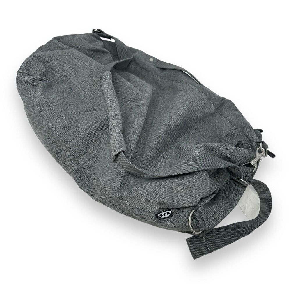 IKEA Forenkla Laptop Messenger Commuter Grey Bag W/ Shoulder Strap‎